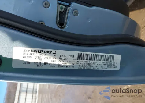 2013 Dodge Journey Se z USA, uszkodzony, nr VIN 3C4PDCAB9DT509601